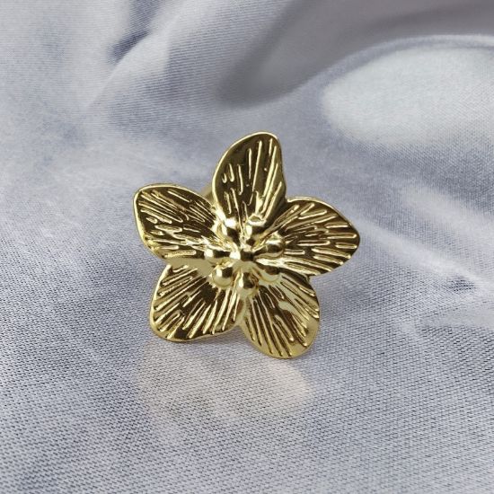 Imagen de Anillo Flor Cinco Pétalos  8