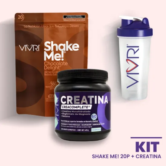 Imagen de Kit Shake Me! Chocolate - Creatina + Shaker