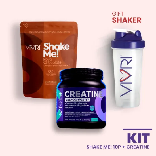 Imagen de Kit Shake Me! Royal - Creatina + Shaker