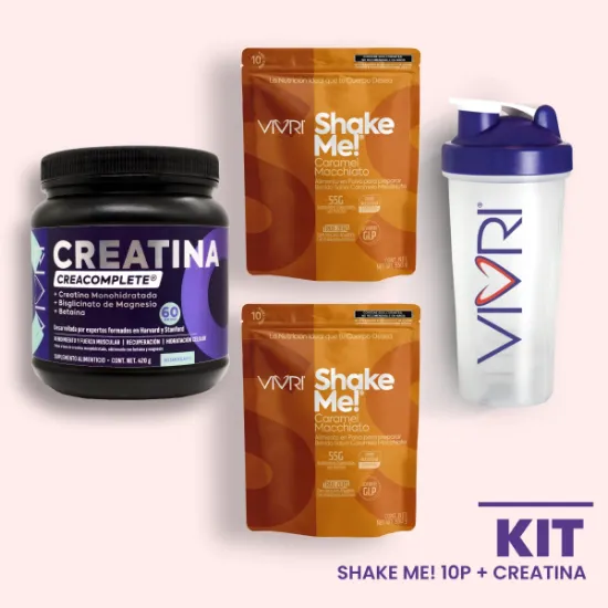 Imagen de Kit 2 Shake Me! 2 Caramel - Creatina + Shaker