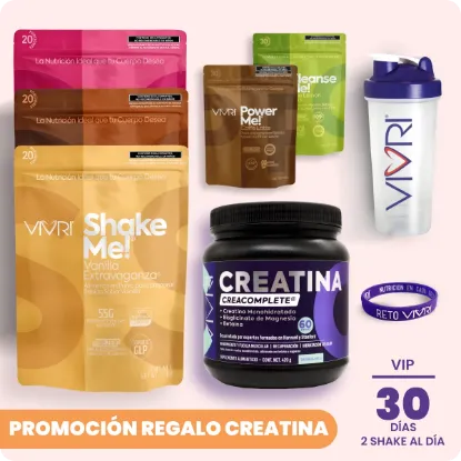 Imagen de RETO VIVRI 30 días VIP - 2 Shake al día