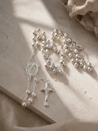 Imagen de Collar Rosario Virgen de Guadalupe  5005