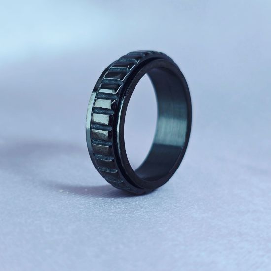 Imagen de Anillo Giratorio Negro 