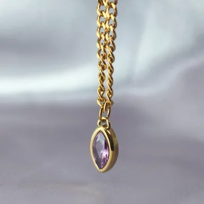 Imagen de Collar Esencia Violeta  4003