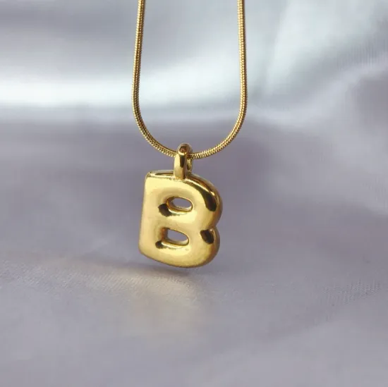 Imagen de Collar Esencia con Inicial B  4401