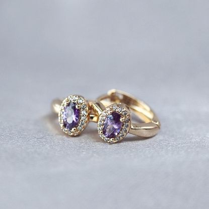 Imagen de Huggie Óvalo Morado