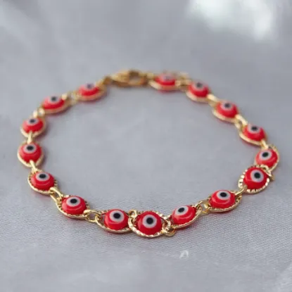 Imagen de Pulsera Protección Ojitos Rojos  1906