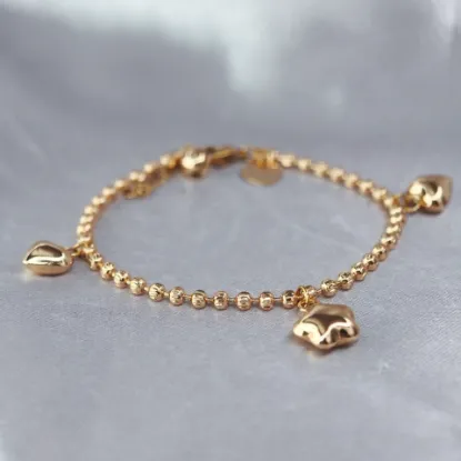 Imagen de Pulsera Globos Corazón y Estrella  1703