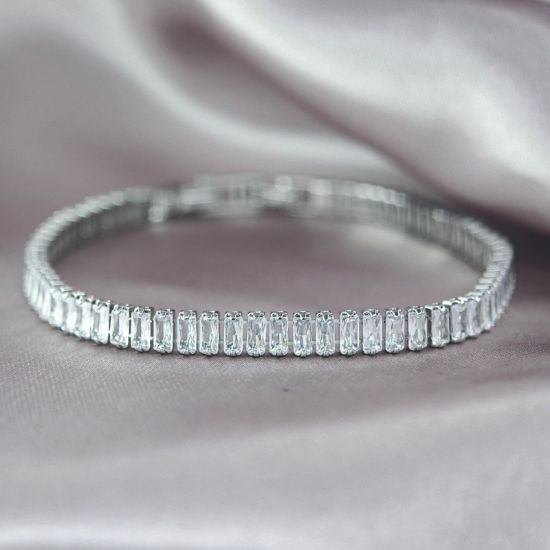 Imagen de Pulsera Escalones de Cristal  1705