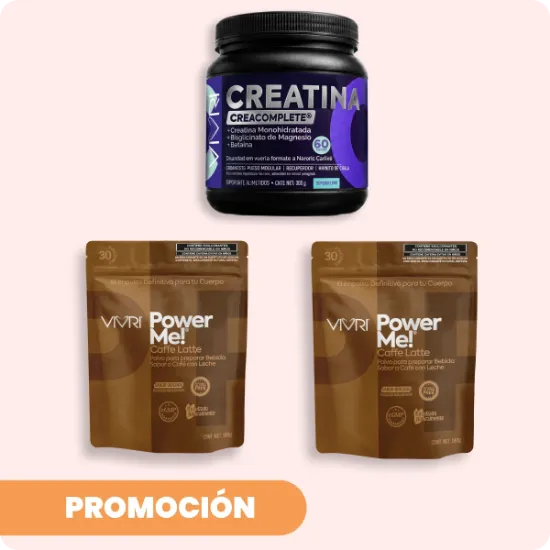 Imagen de 1 Creatina + 2 Power me 30 Porciones
