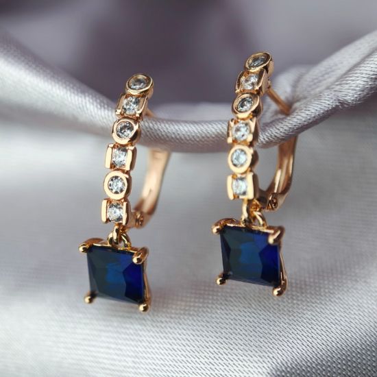 Imagen de Arete Majestad Azul
