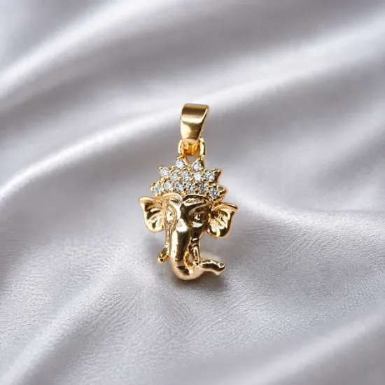 Imagen de Dije Ganesha de Oro