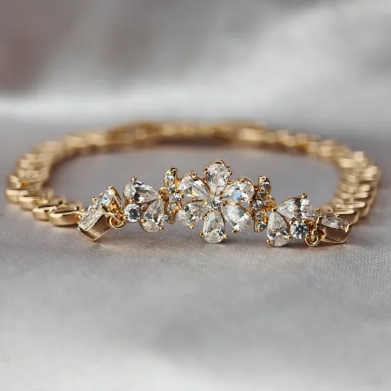 Imagen de Pulsera Flor Imperial  1712