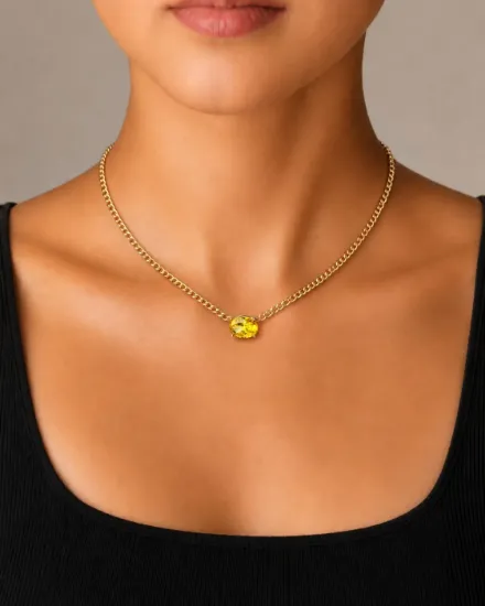 Imagen de Collar Imperio Amarillo  3803