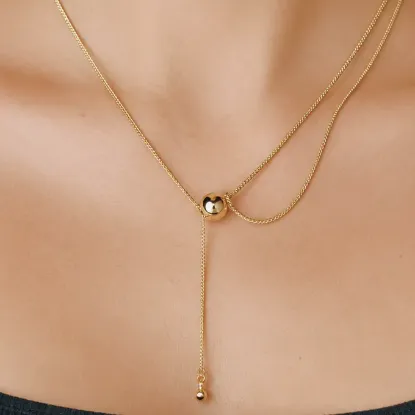 Imagen de Collar Esfera y Esferita Mágicas  4202