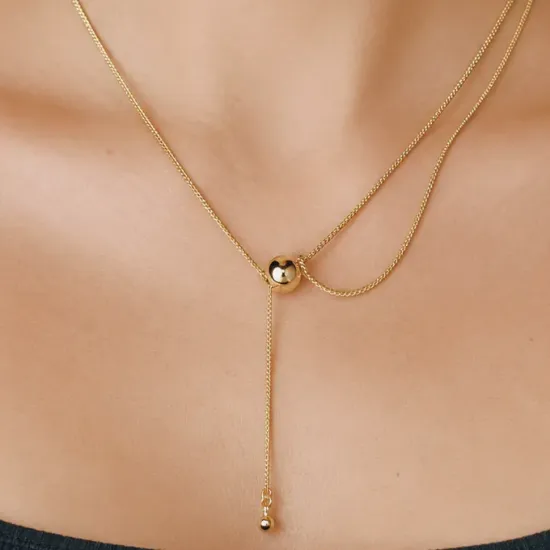 Imagen de Collar Esfera y Esferita Mágicas  4202