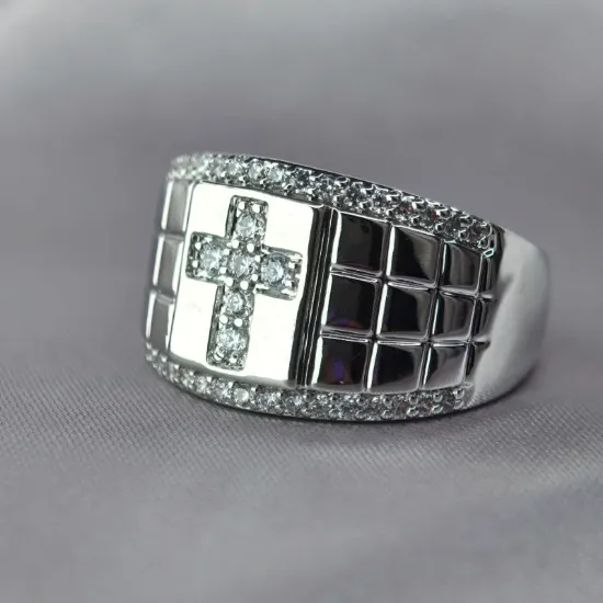 Imagen de Anillo Cruz Gran Fe