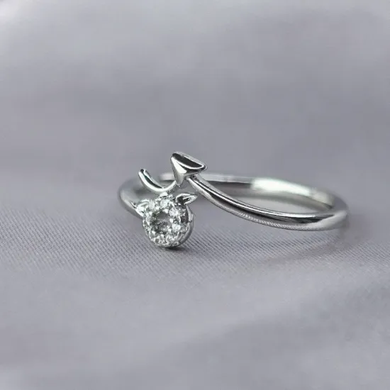 Imagen de Anillo Círculo y Flecha