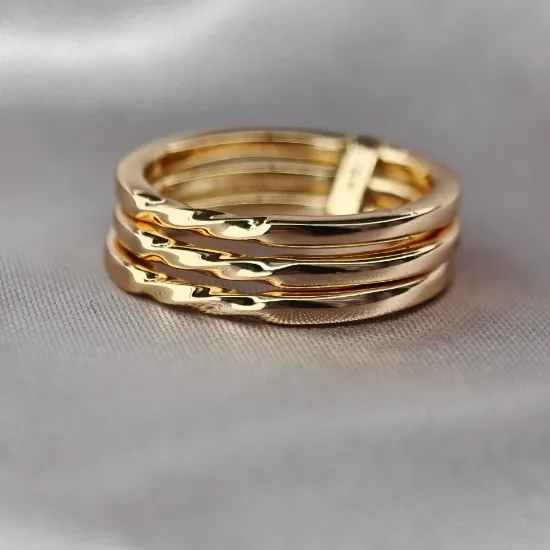 Imagen de Anillo Tres Aros de Oro