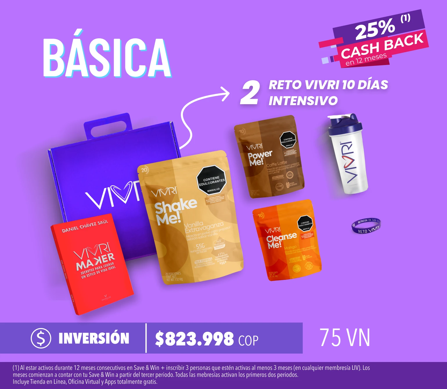 Membresia Basica (2 Retos 10 Dias Intensivo)