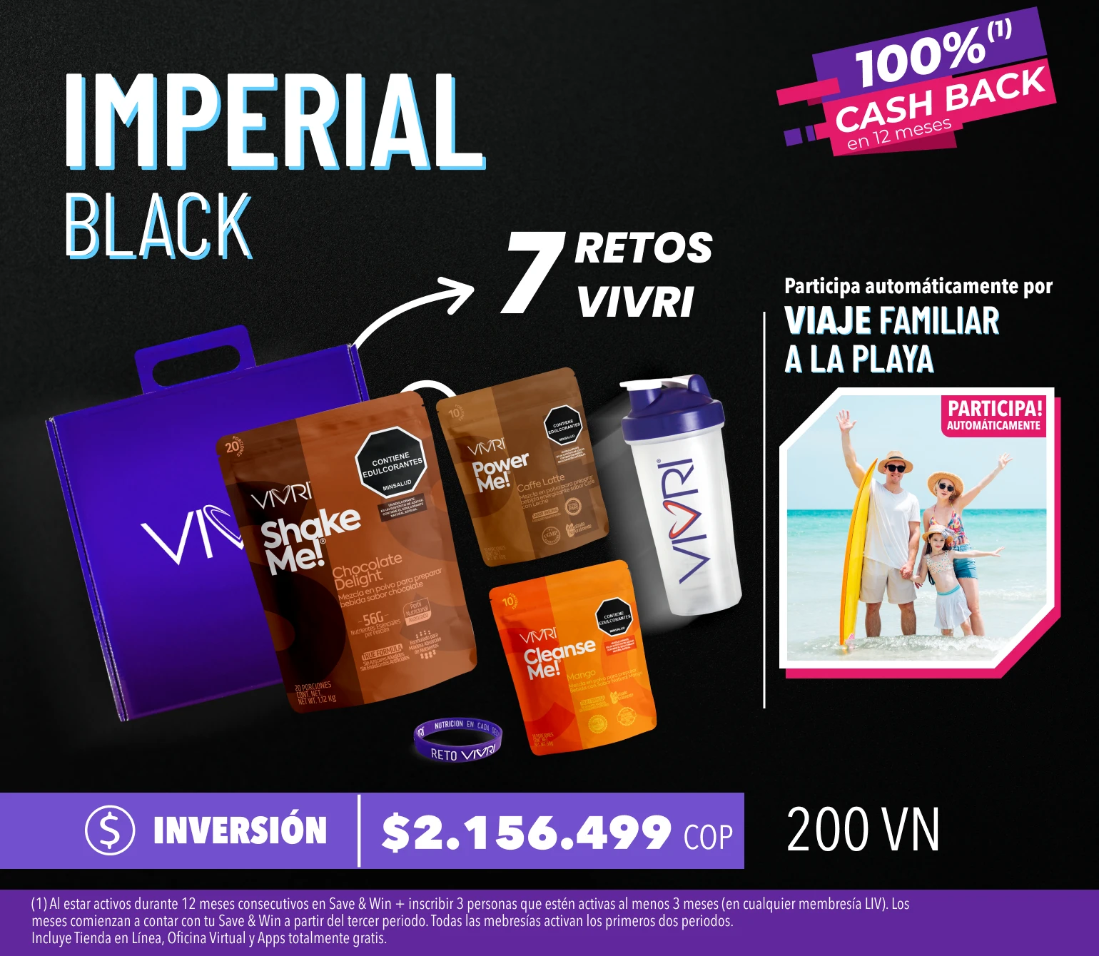 Reto VIVRI 10 Intensivo (imperial Black) 7 Retos
