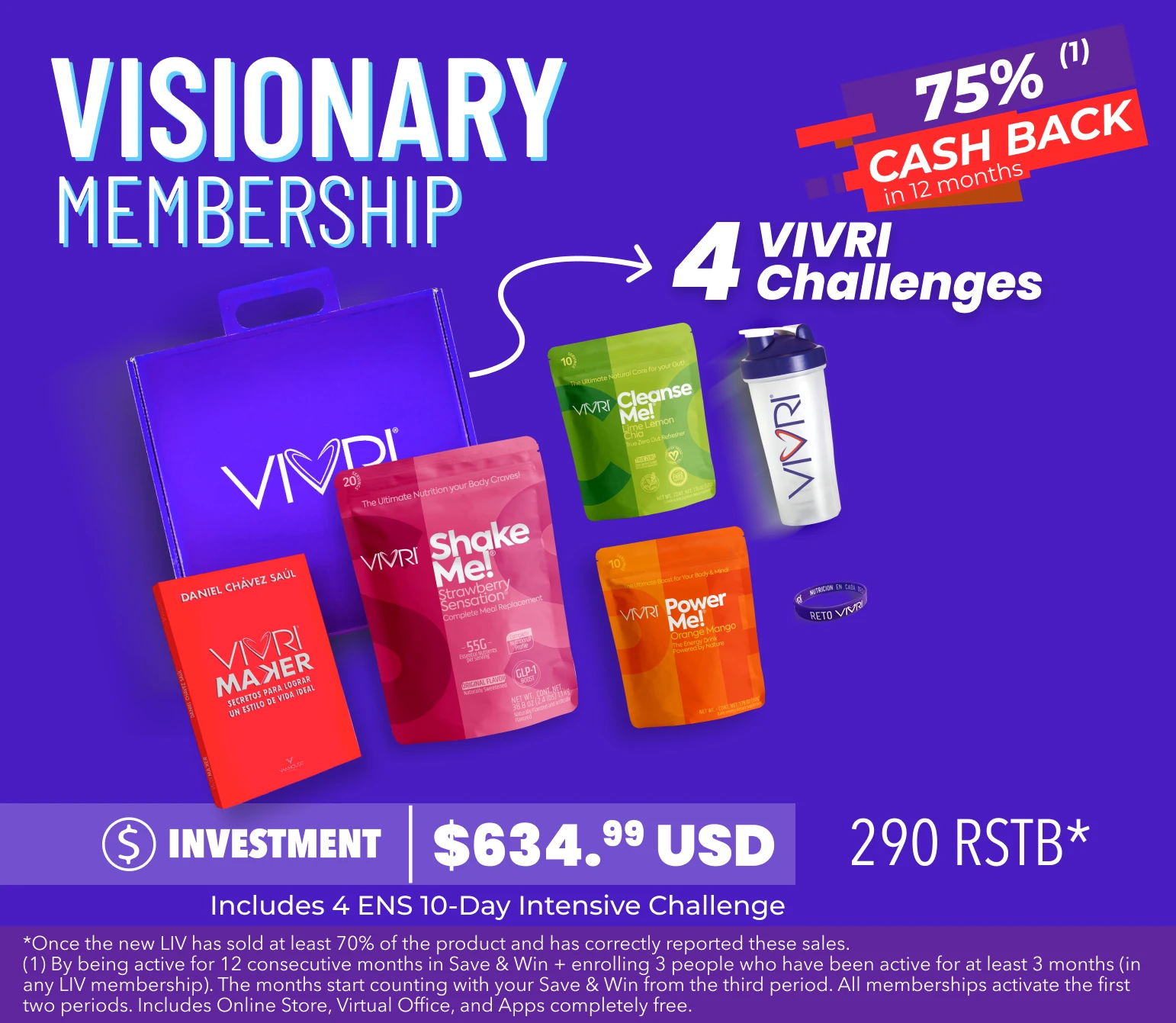 Membresía LIV Visionario