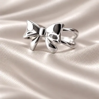Imagen de Anillo Moño Lazo Elegancia  9