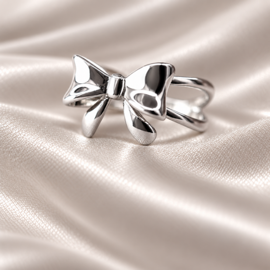 Imagen de Anillo Moño Lazo Elegancia