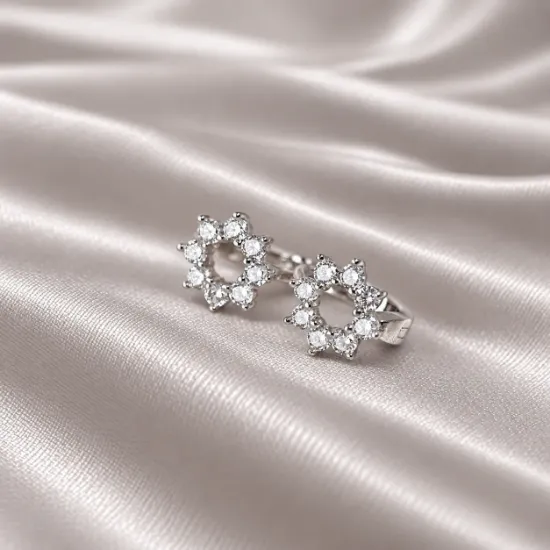 Imagen de Huggie Pétalos de Cristal