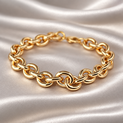 Imagen de Pulsera Entrelazada Glamour Talla 1909