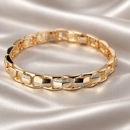 Imagen de Pulsera Infinity Link Talla 1608
