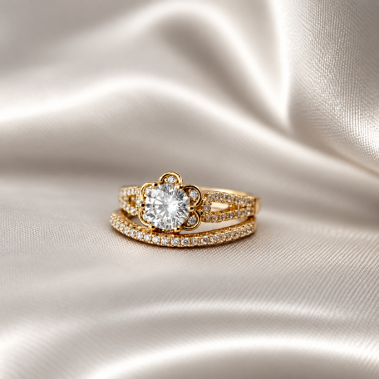 Imagen de Anillo Alianza Flor de Vida