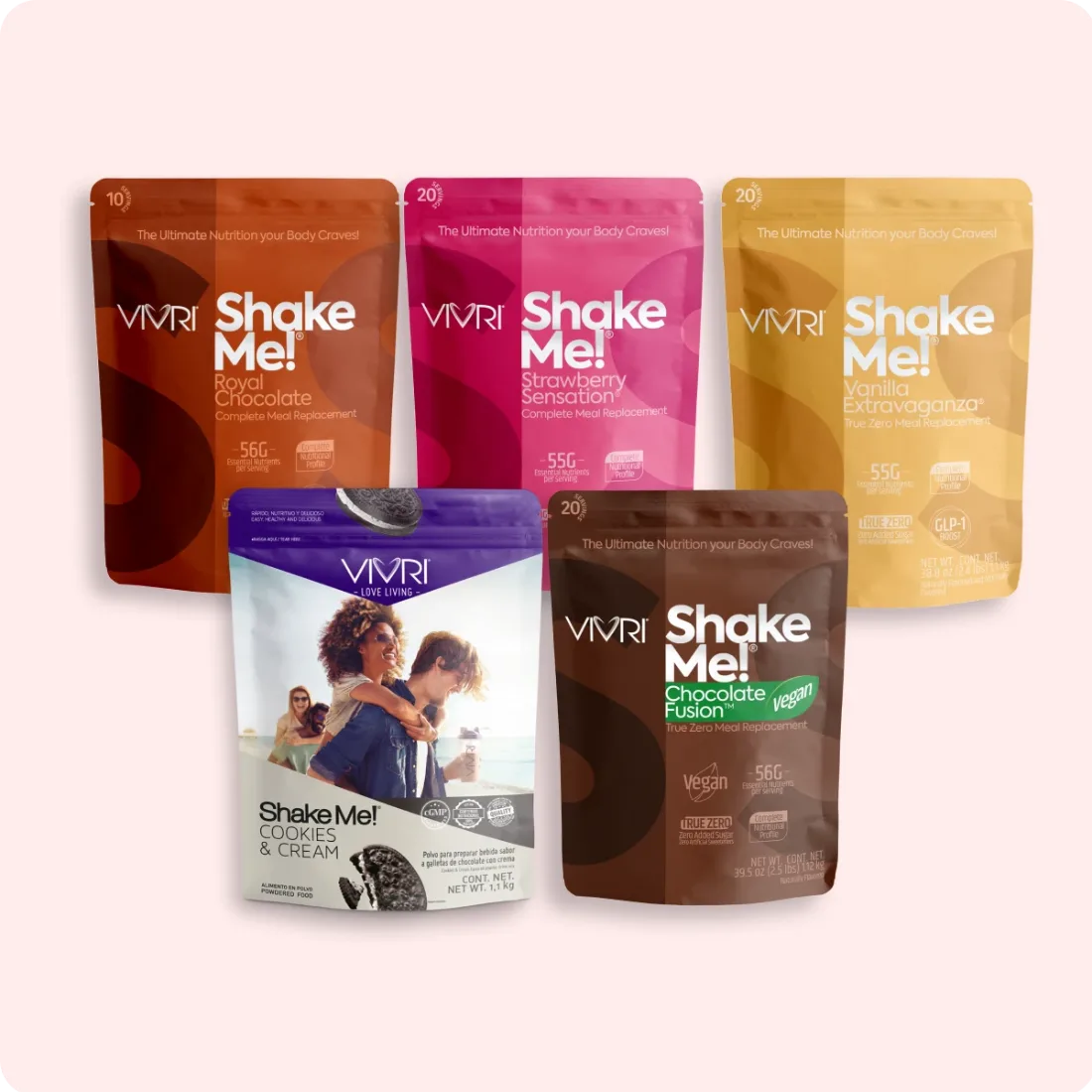 Shake Me! bolsa y vaso