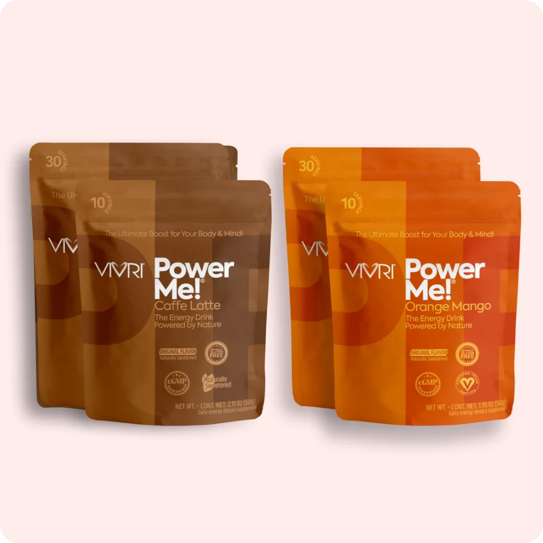 Power Me! sobres y botes
