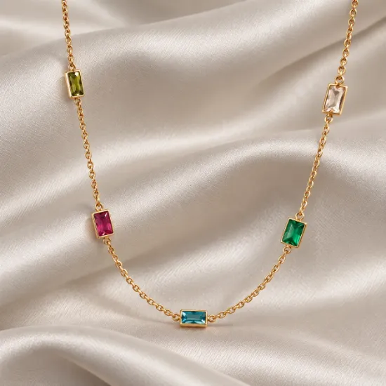 Imagen de Collar Cinco Poesías Talla 5005