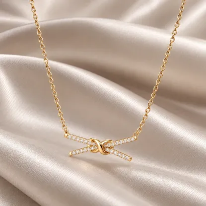 Imagen de Collar Equis Infinito Talla 4001