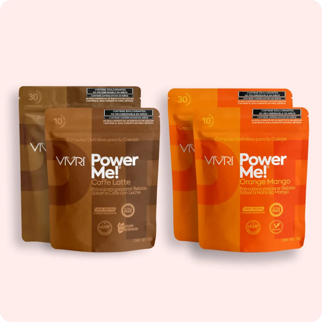 Power Me! sobres y botes