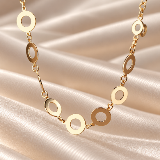 Imagen de Collar Círculos de Oro